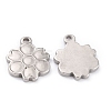 Non-Tarnish 304 Stainless Steel Pendants STAS-O145-41P-2