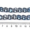 Electroplate Glass Beads Strands EGLA-N012-07U-4