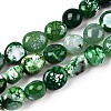 Dyed Natural Agate Beads Strands G-T138-229B-4