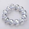 Electroplate Glass Bead Strands EGLA-J140-PL01-20mm-2