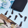 20Pcs PU Leather Zipper Puller FIND-GO0002-93-4