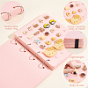 8 Pages Felt Shoe Charms Collection Binder Book AJEW-WH0038-94P-01-5