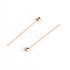 Brass Ball Head Pins KK-WH0043-03A-01-2