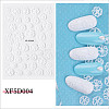 5D Nail Art Stickers Anaglyph Decals MRMJ-R083-16D-1