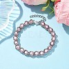 Opaque Acrylic Beaded Bracelets BJEW-JB10228-2