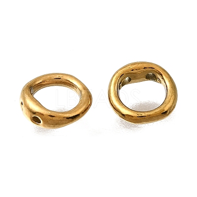 304 Stainless Steel Ring Charm Connectors STAS-L315-069B-G-1