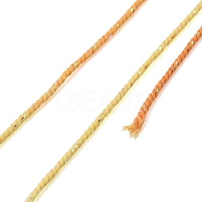 30M Segment Dyed Cotton & Metallic String Threads OCOR-F018-01D-1