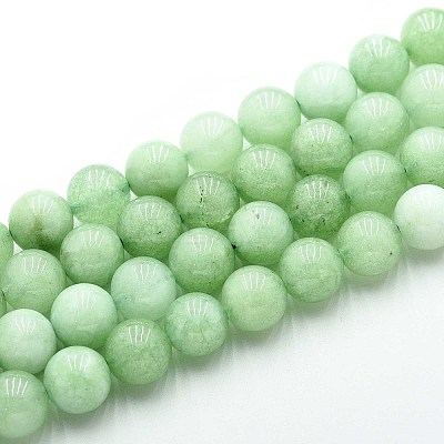 Natural Quartz Beads Strands G-N355-10mm-49-1