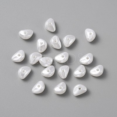 ABS Plastic Imitation Pearl  Beads KY-WH0036-24-1