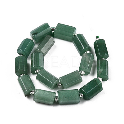 Natural Green Aventurine Beads Strands G-N327-06B-1