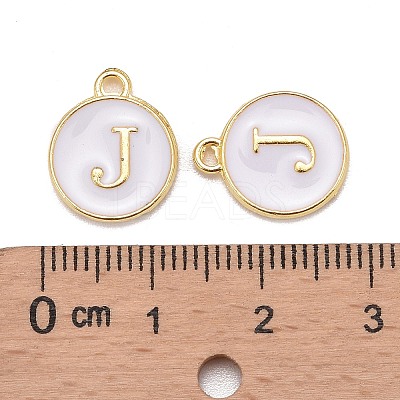 Golden Plated Alloy Charms X-ENAM-S118-01J-1