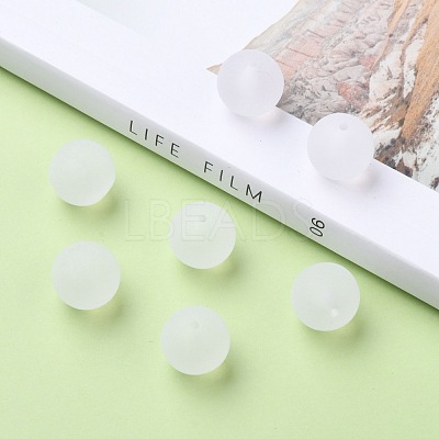 Transparent Acrylic Ball Beads FACR-R021-14mm-16-1
