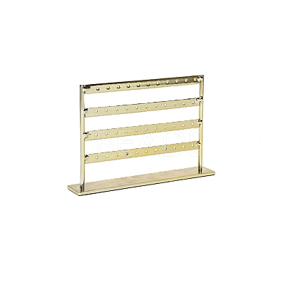 Four Layers Iron Earrings Storage Rack PW-WG0F0E3-01-1