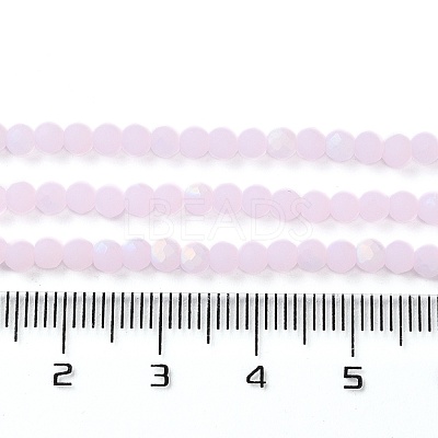 Imitation Jade Glass Beads Strands EGLA-A034-J3mm-MB02-1