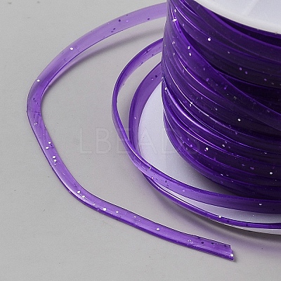 20M PVC Plastic Cord with Glitter Powder LS-DIY-TAC0002-12B-1