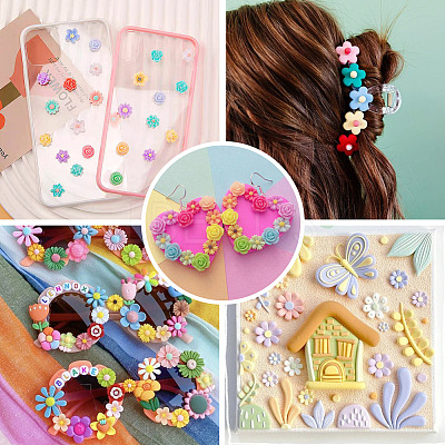 3 Bags Resin Cabochons RESI-TA0003-13B-1