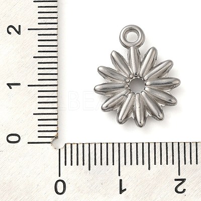 304 Stainless Steel Pendants STAS-M070-2P-1
