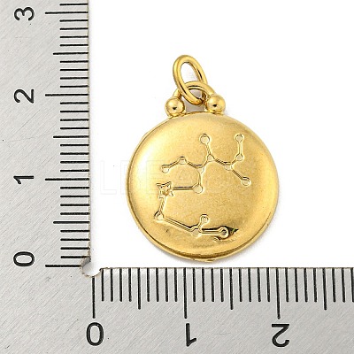 304 Stainless Steel Pendants Rhinestone Settings LS-STAS-O009-01I-G-1