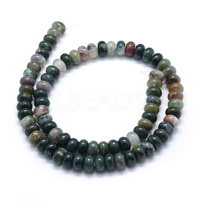 Natural Indian Agate Beads Strands G-E507-06A-1