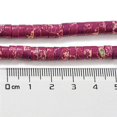 Synthetic Imperial Jasper Dyed Beads Strands G-D077-D01-01C-1