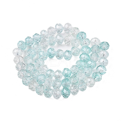Transparent Glass Beads Strands X-GLAA-T023-8mm-A01-1