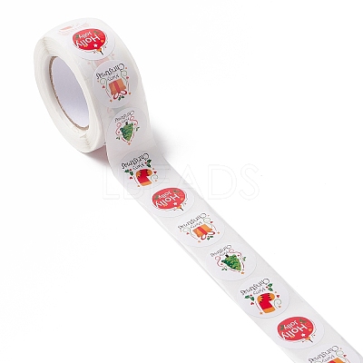 Christmas Theme Self-Adhesive Stickers X-DIY-A031-01-1