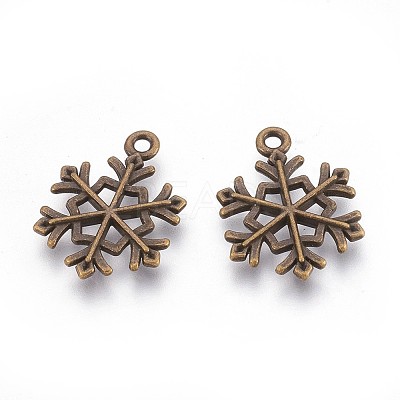 Tibetan Style Alloy Pendants X-TIBEP-GC114-AB-NR-1