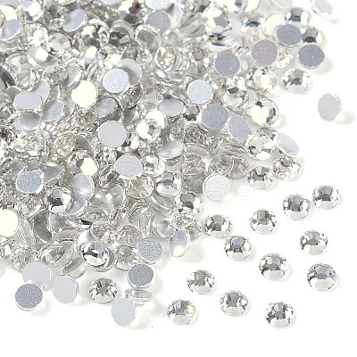Glass Flat Back Rhinestone RGLA-C002-SS8-001-1