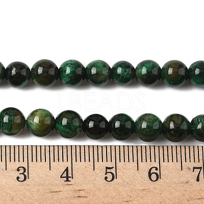 Dyed Natural Tiger Eye Beads Strands X-G-G102-A01-02-1
