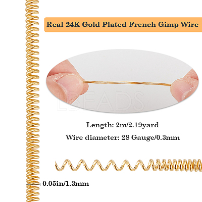 2M Copper Wire Gimp Wire CWIR-BBC0001-06A-1