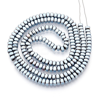 Electroplated Synthetic Non-magnetic Hematite Beads Strands G-T139-61C-1