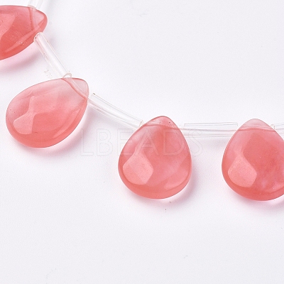 Watermelon Stone Beads Strands G-G822-11A-1