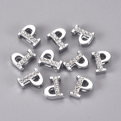 Alloy Slide Charms LS-PALLOY-WH0066-21P-1