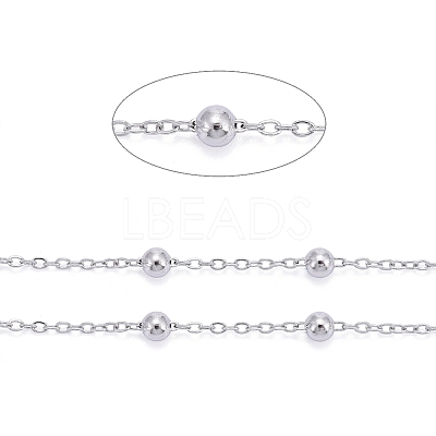Tarnish Resistant 304 Stainless Steel Cable Chains CHS-F013-04P-1