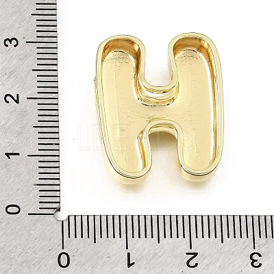 Brass Slide Charms KK-Z163-01G-H-1