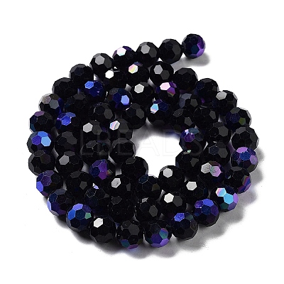 Opaque Glass Beads Strands EGLA-A035-P10mm-L18-1