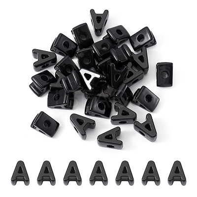 Acrylic European Beads OACR-TAC0013-14A-1