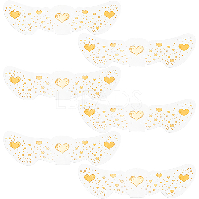 10Pcs Transfer Sticker Proof Removable Temporary Tattoos Stickers DIY-SP0003-65A-06-1