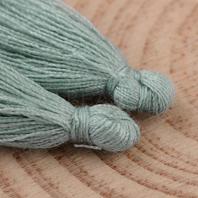 Cotton Thread Tassel Pendant Decorations NWIR-P001-03-75-1