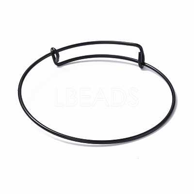 Adjustable Ion Plating(IP) 304 Stainless Steel Wire Bangle Making MAK-F286-03EB-1
