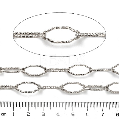 304 Stainless Steel Oval Link Chains CHS-A016-05P-A-1