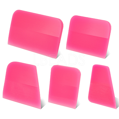 5Pcs 5 Styles TUP Plastic Scrapers TOOL-OC0001-62-1
