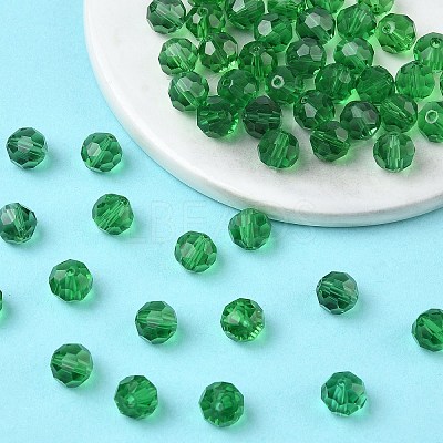 Imitation Austrian Crystal Beads SWAR-F021-8mm-218-1