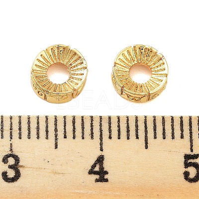 Rack Plating Brass Beads KK-S379-12G-1