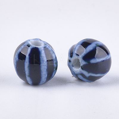 Handmade Porcelain Beads X-PORC-S498-24J-1