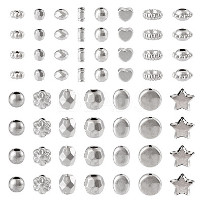 585Pcs 15 Styles CCB Plastic Beads CCB-TA0001-04-1
