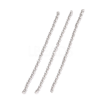 304 Stainless Steel Cable Chains CHS-WH0007-01B-P-1