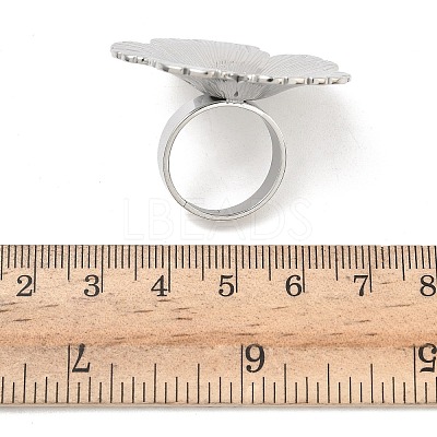 304 Stainless Steel Cuff Rings RJEW-D338-05B-GP-1