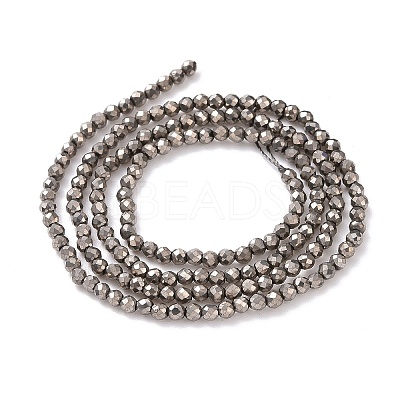 Electroplate Glass Beads Strands LS-GLAA-H021-01A-FP12-1