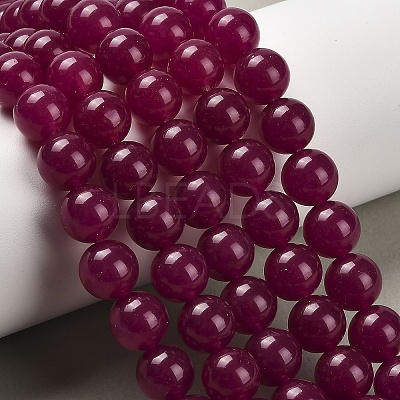 Natural & Dyed Malaysia Jade Bead Strands X-G-A146-10mm-A15-1